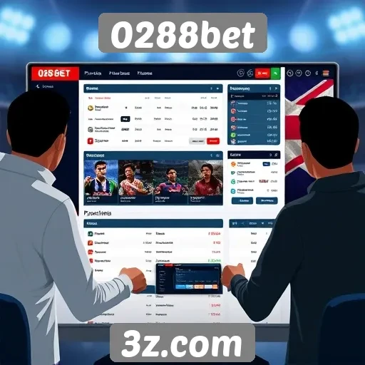 Interface do 0288bet é amigável e acessível